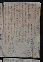 Shibari sketches 1800s